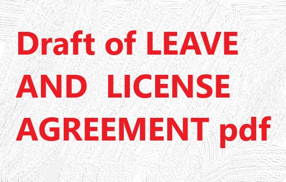 assignment of leave and license agreement