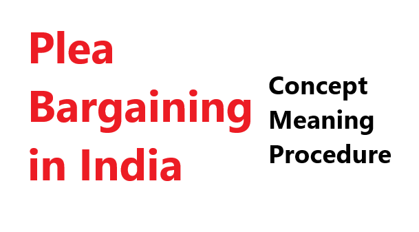 thesis on plea bargaining in india