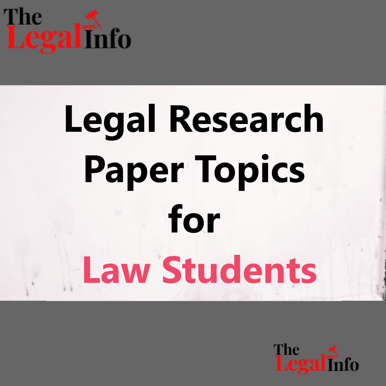 research paper law school