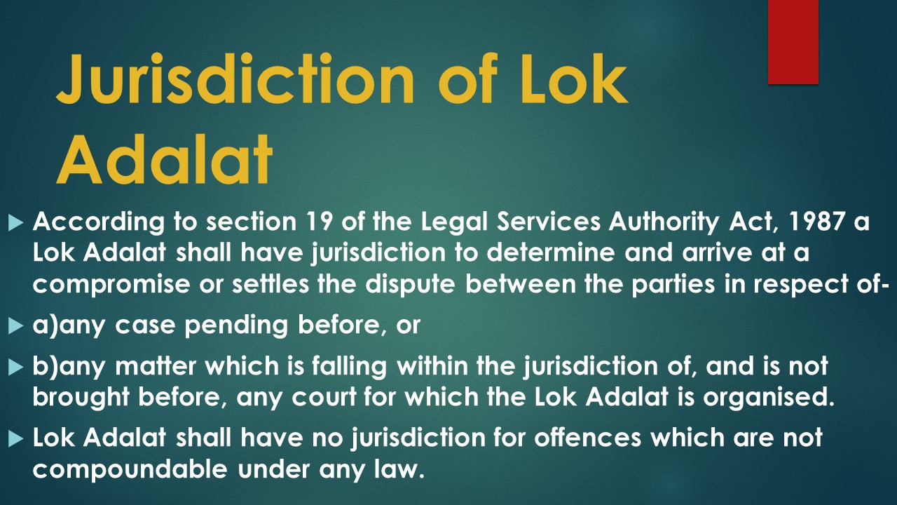 PPT On Lok Adalat In India - The Legal Info