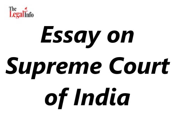 essay on law and justice in india