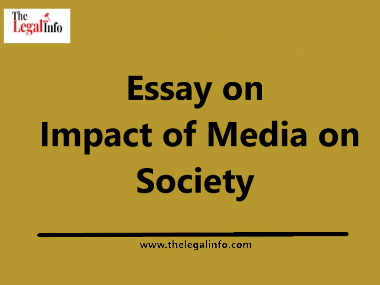 impact of media on society essay