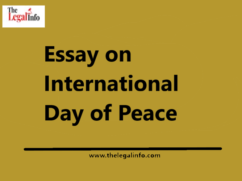 world peace day essay introduction