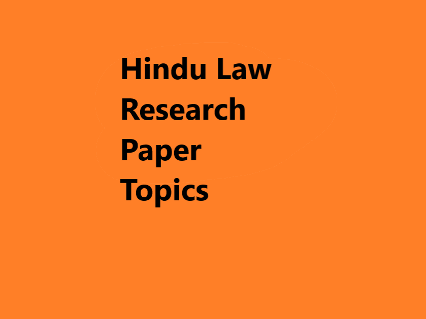 health law research paper topics india